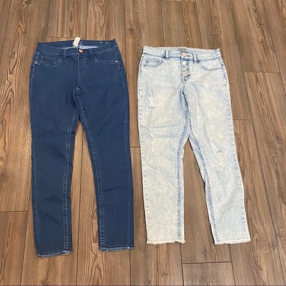 Two pair of Justice 12 Plus Jeggings